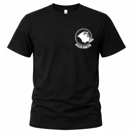 T-Shirt Keiler Hunter noir 100% coton manches courtes logo 2