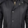 Manteau long Walker and Hawkes Waxstock navy de M à 3XL