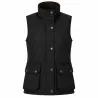 Gilet Walker and Hawkes Haxby Vert Coton Ciré Femme