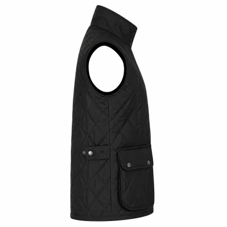 Gilet Walker and Hawkes Haxby Vert Coton Ciré Femme
