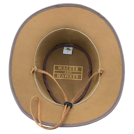 Chapeau Walker and Hawkes Cowhide Traveller cuir