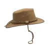 Chapeau Walker and Hawkes Cowhide Traveller cuir