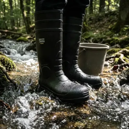 Bottes sécurité Hercules S5 noires PVC embout acier