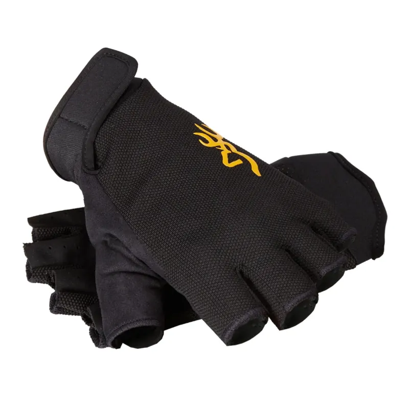Mitaines Pro Shooter polyester poluréthane noir jaune S à XL