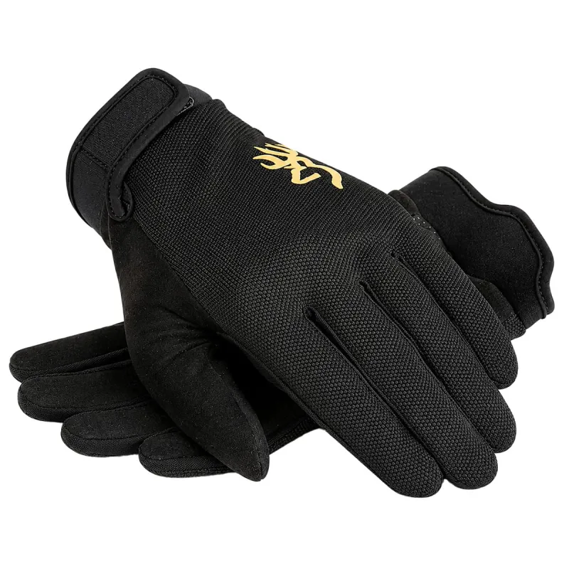 Gants Browning Pro Shooter confort mesh polyester noir S à XL