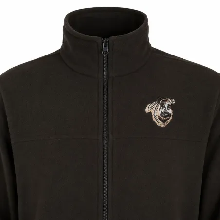 Blouson polaire sanglier T314N 2 poches polyester kaki M à 4XL