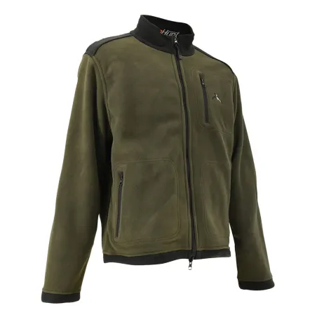 Blouson polaire réversible Pro Hunt polyester kaki/blaze M à 4XL