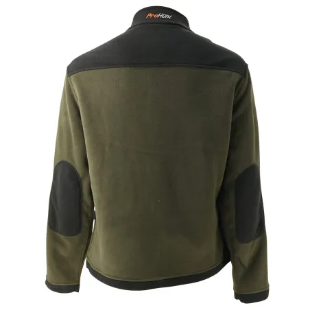 Blouson polaire réversible Pro Hunt polyester kaki/blaze M à 4XL