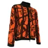 Blouson polaire réversible Pro Hunt polyester kaki/blaze M à 4XL
