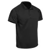 Polo Instructor fit respirant polyester léger noir M à 3XL