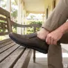 Chaussures Toucan cuir marron semelle PU double sans gêne