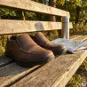 Chaussures Toucan cuir marron semelle PU double sans gêne