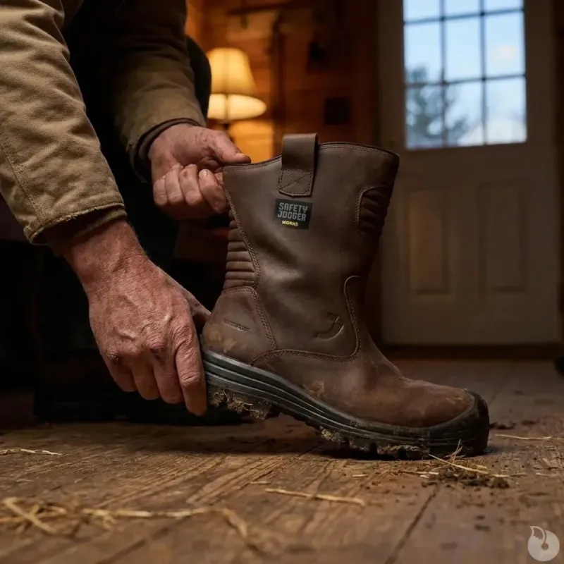 Bottes de sécurité Mayon S3S - Homme - Marron