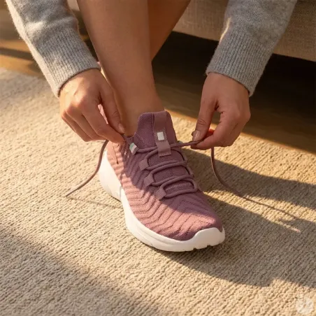 Baskets femme rose légères – Tailles 36 à 41