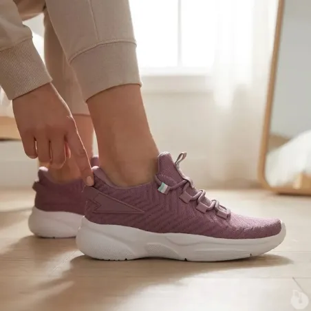 Baskets femme rose légères – Tailles 36 à 41