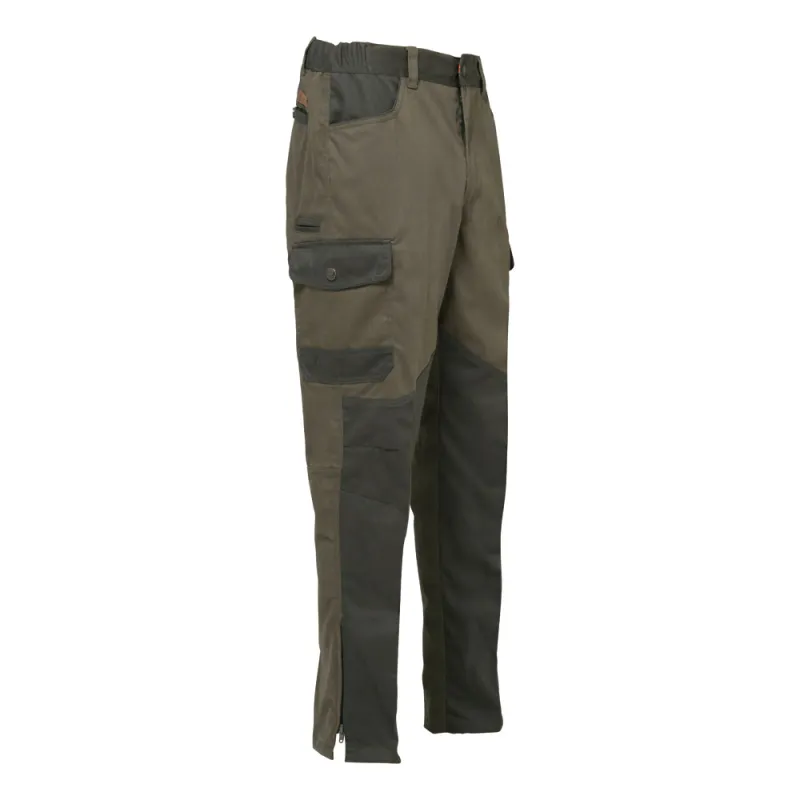 Fuseau chasse tradition enfant polyester coton kaki 