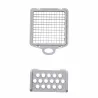 Mandoline de cuisine multifonction 15 pièces avec 7 lames interchangeables