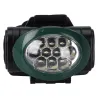 Lot de 2 Lampes Frontales REDCLIFFS - Éclairage LED Réglable Jaune/Vert