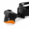 Lot de 2 Lampes Frontales REDCLIFFS - Éclairage LED Réglable Jaune/Vert