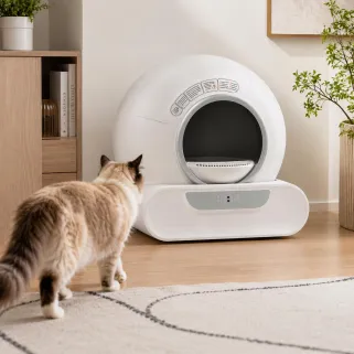 Maison de toilette automatique chat 48 x 53 x 51cm