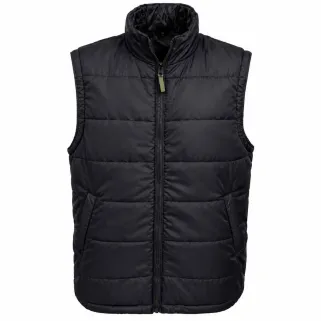 Veste matelassée sans manches fermeture zip col montant S à 3XL