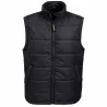 Veste matelassée sans manches fermeture zip col montant S à 3XL
