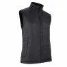 Veste matelassée sans manches fermeture zip col montant S à 3XL
