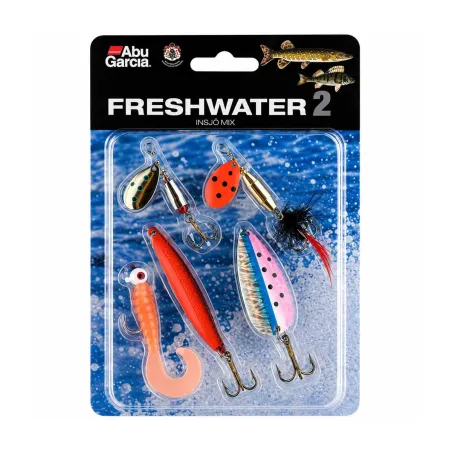 Pack 4 leurres eau douce N°2 Abu Garcia - Lac Rivière Étang