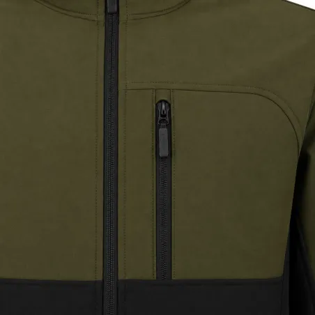 Veste Softshell Tralnor 3 couches déperlante capuche amovible