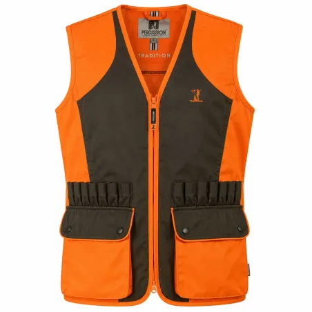 Gilet Percussion tradition haute visibilité déperlant