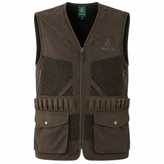 Gilet Treeland marron déperlant 20 cartouchières
