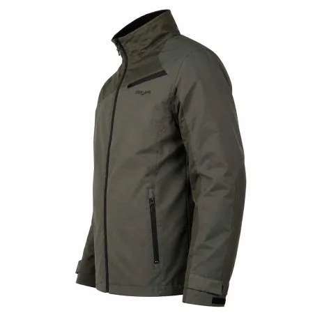 Veste Maquisard Treeland Verte Oxford Ripstop Imperméable 65% Poly