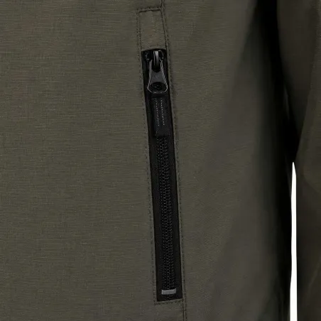 Veste Maquisard Treeland Verte Oxford Ripstop Imperméable 65% Poly