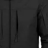 Veste courte Fighter noire 8 poches zip coton polyester noir M à 3XL