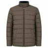 Parka réversible col montant polyester marron/bleu marine M à 2XL