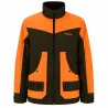 Veste Treeland Ouverture déperlante orange marron S à 3XL