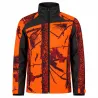 Veste Treeland Maquisard orange camo forest M à 3XL