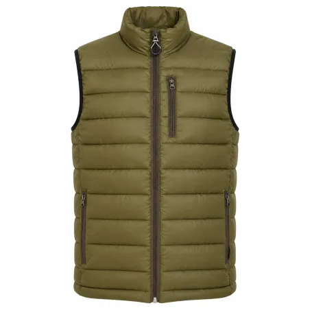 Doudoune sans manche polyamide kaki M à 2XL