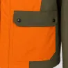 Veste Renfort à capuche imperméable polyester orange S à 4XL