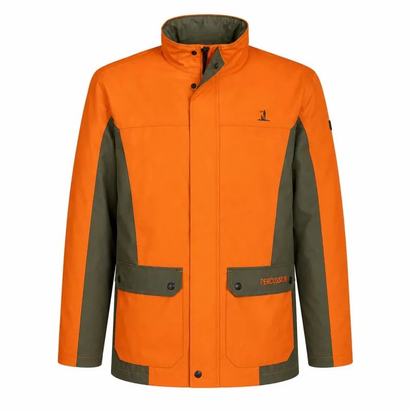 Veste Renfort à capuche imperméable polyester orange S à 4XL