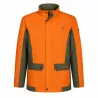 Veste Renfort à capuche imperméable polyester orange S à 4XL