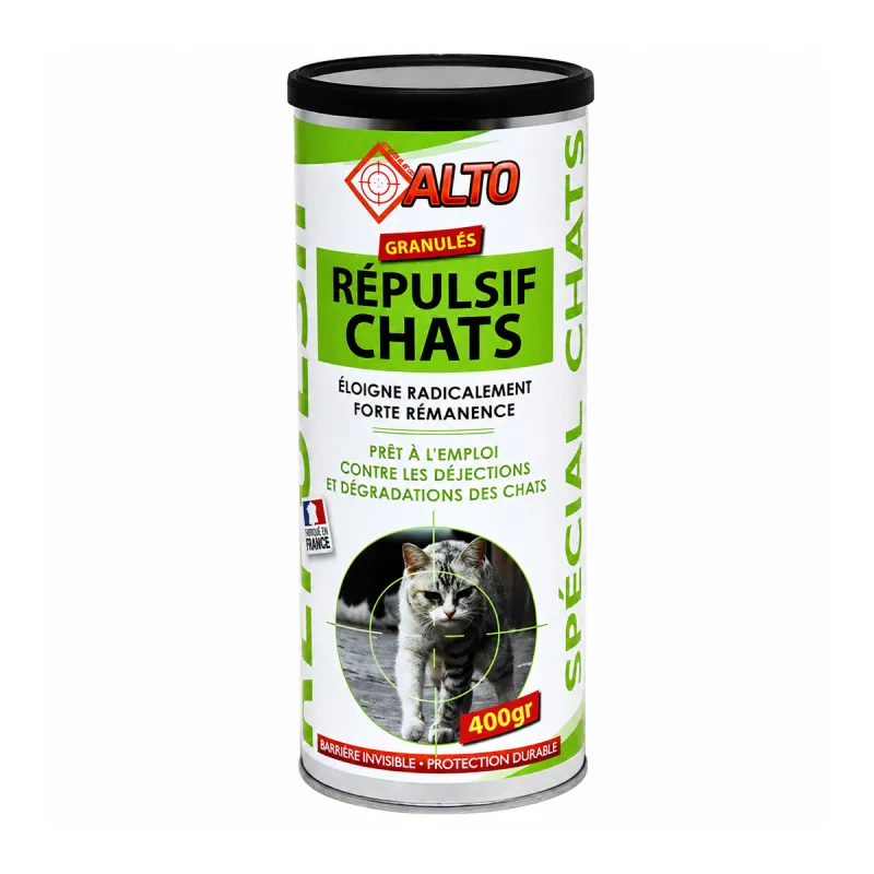Répulsif chats granulés Alto 400g