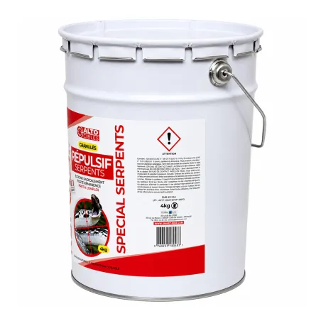 Répulsif serpent granulés 4kg forte rémanence
