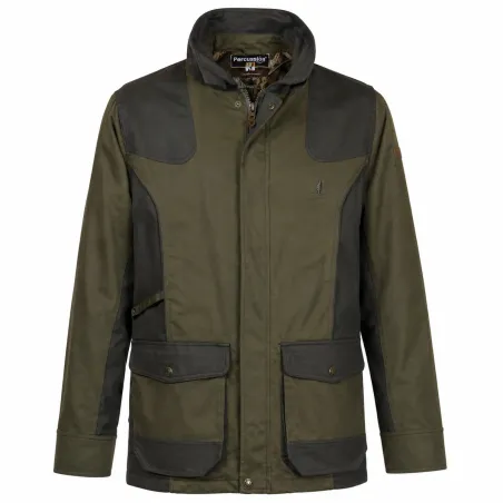 Veste de chasse Tradition 8 poches polyester coton kaki M à 4XL