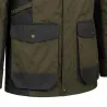 Veste de chasse Tradition 8 poches polyester coton kaki M à 4XL