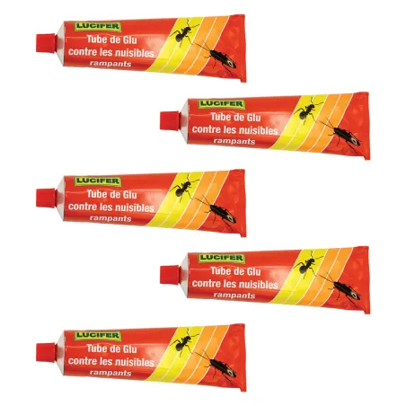 Lot de 5 Glue ALL-TRAP rats, souris, fourmis, cafards, lézards