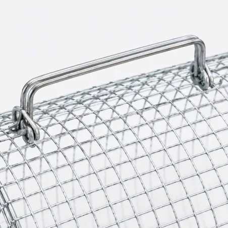 Nasse à anguilles grillage plastifié maille 10 mm Longueur 80 cm