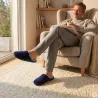 Chaussons mules homme Weponge - Bleu marine
