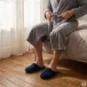 Chaussons mules homme Weponge - Bleu marine