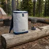 Sac à dos isotherme gris 25L - Polyester résistant et confort ergonomique